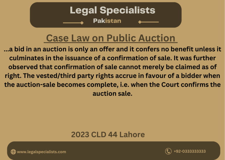 case-law-on-public-auction lawandpolicychambers