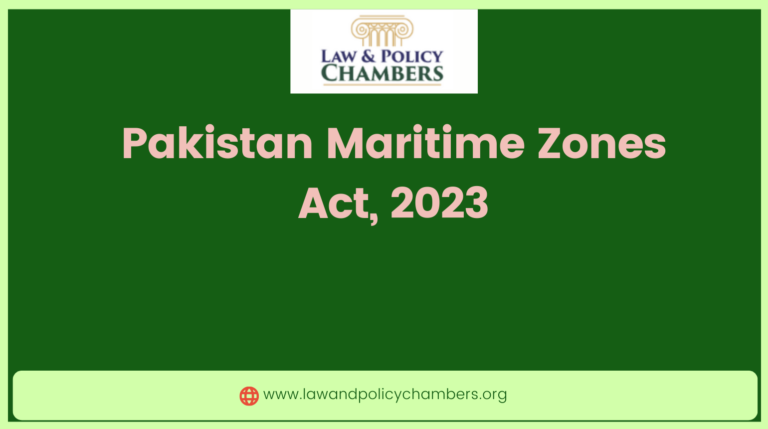 Pakistan Maritime Zones Act, 2023 lawandpolicychambers