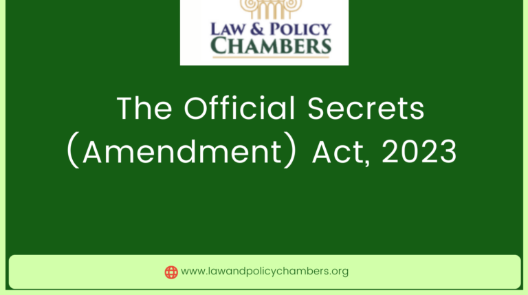The Official Secrets (Amendment) Act, 2023