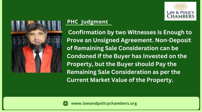 The Plaintiff has to Pay the Remaining Sale Consideration According to the Present Market Value.