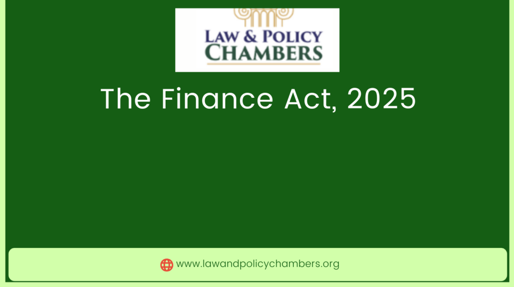 The Finance Act, 2025